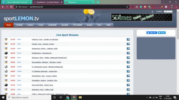 Sportlemon - Live Sport Streams Online