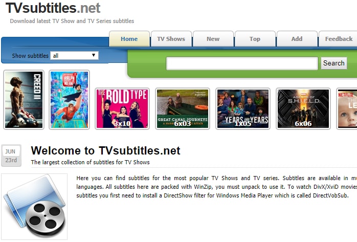 sites to download subtitles for movies