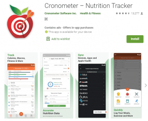 cronometer app