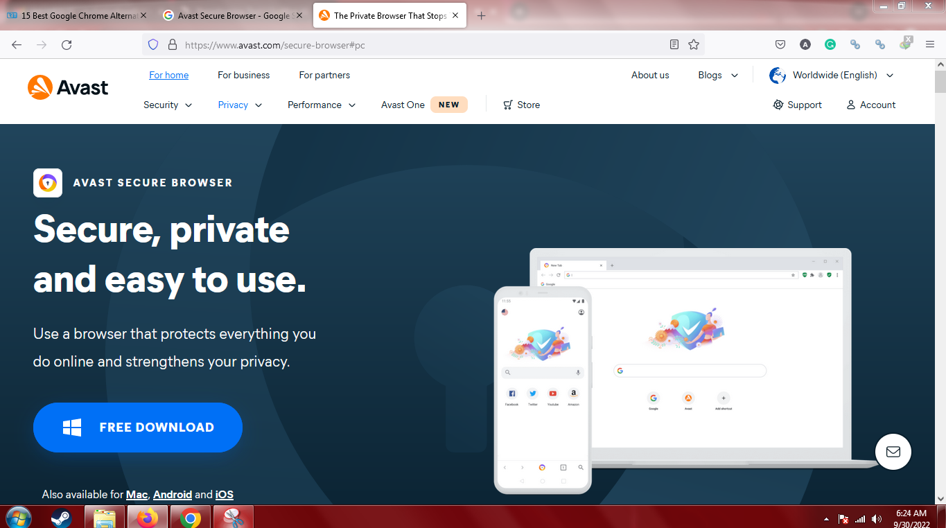 Avast Secure Browser