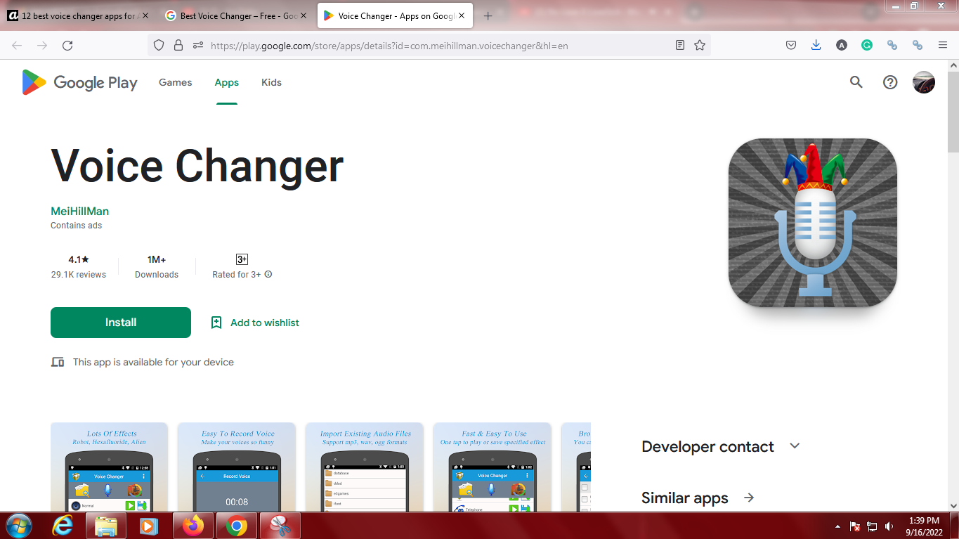 Best Voice Changer – Free