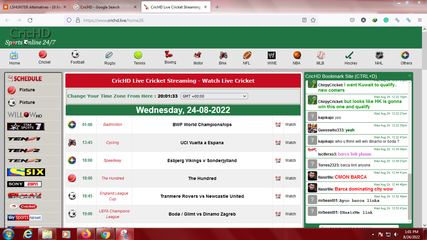 CricHD