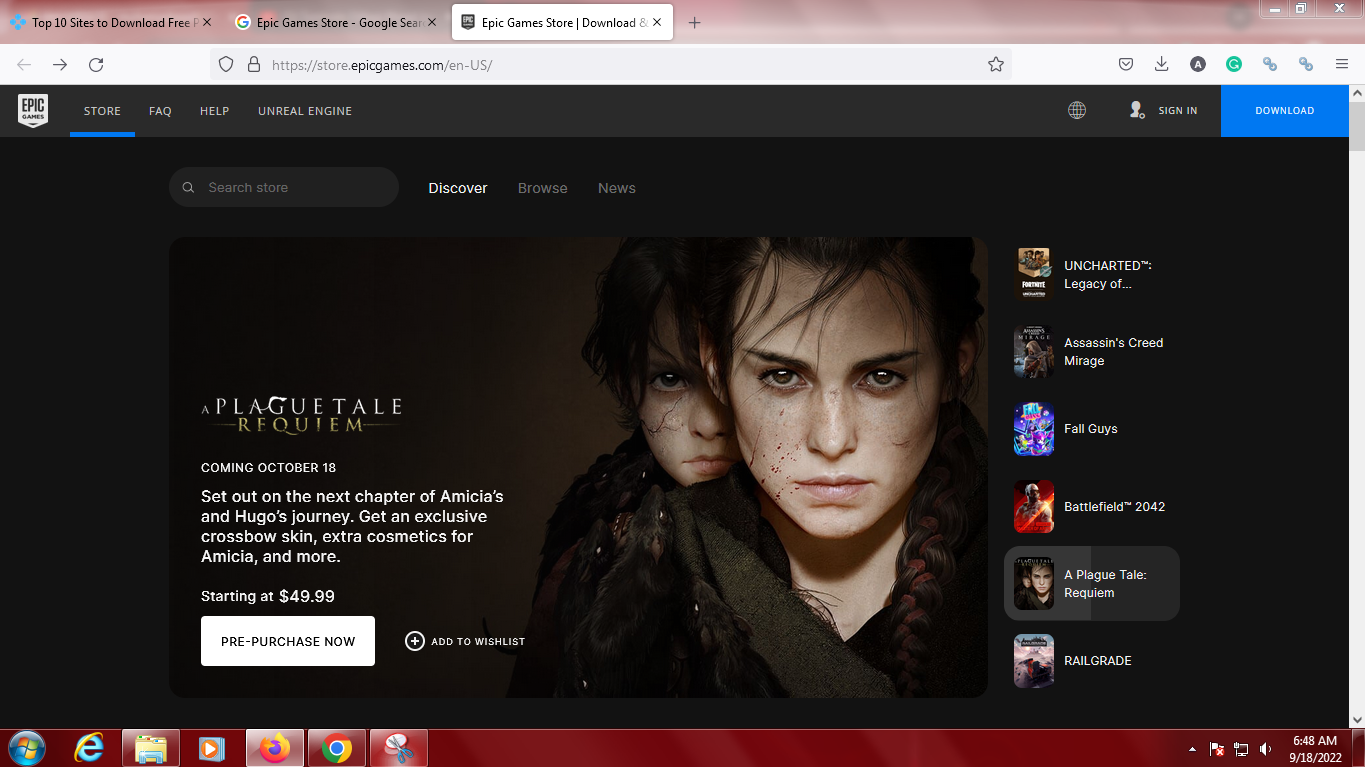 Epic Games Store