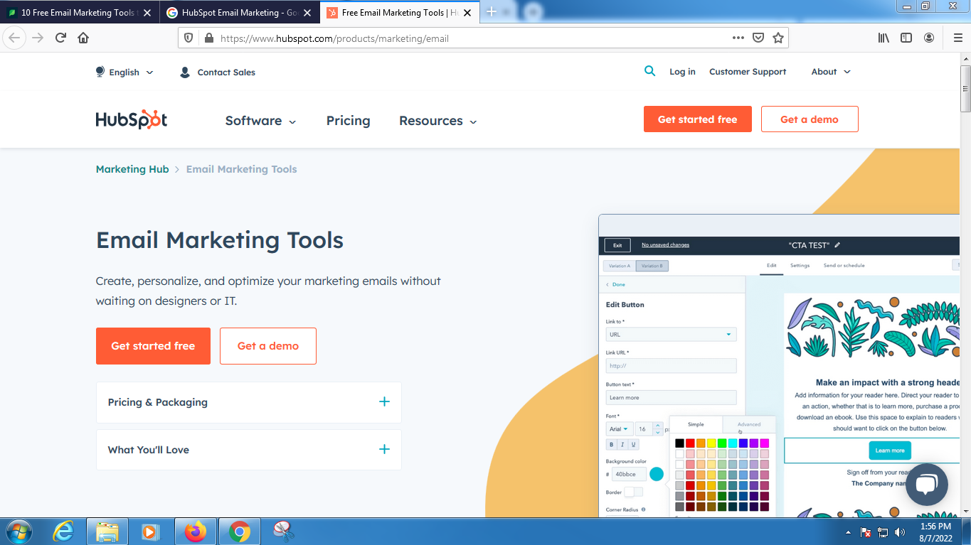 HubSpot Email Marketing