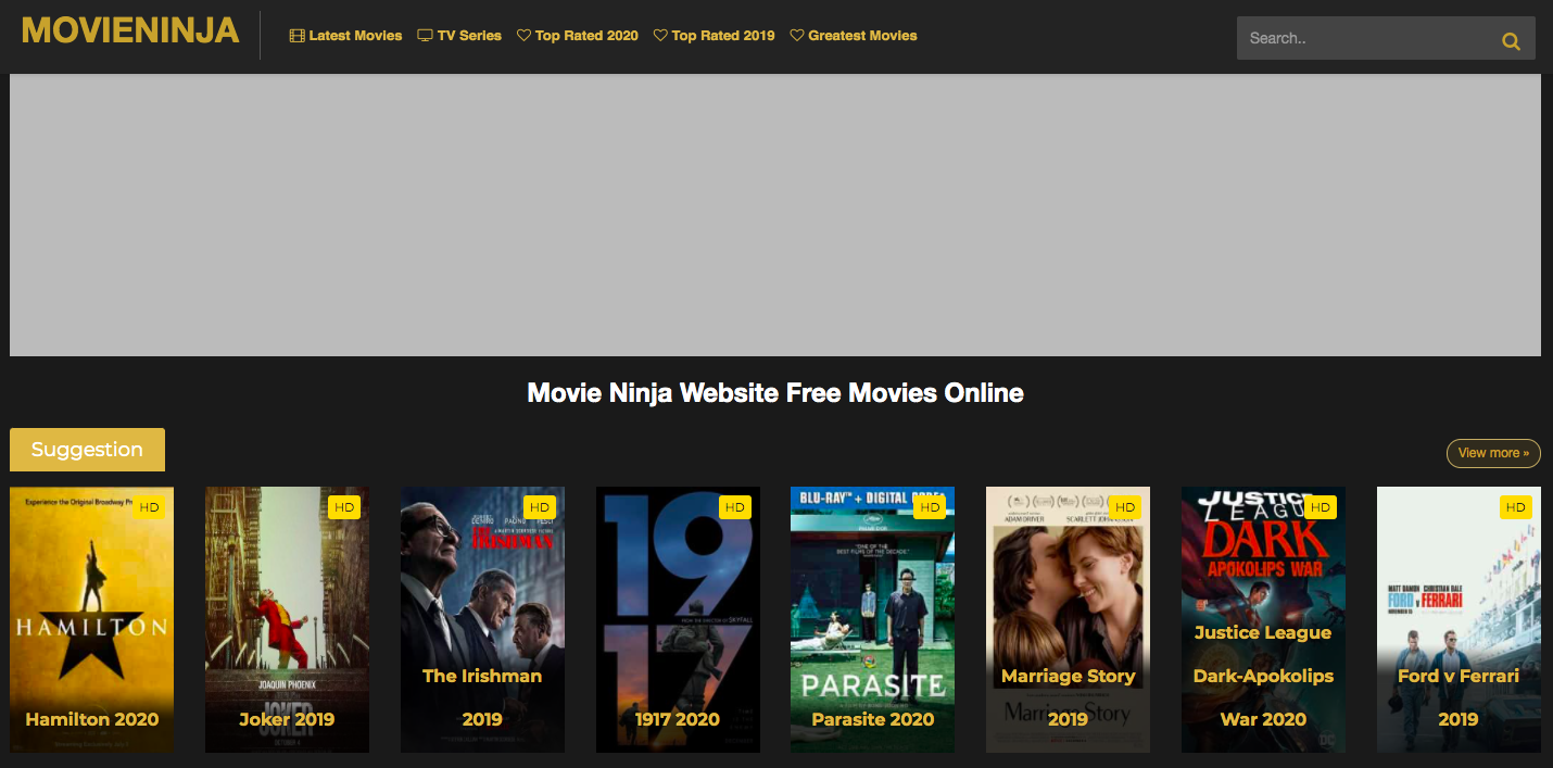 MovieNinja 2021: Watch Latest Movies And TV Shows Free Online