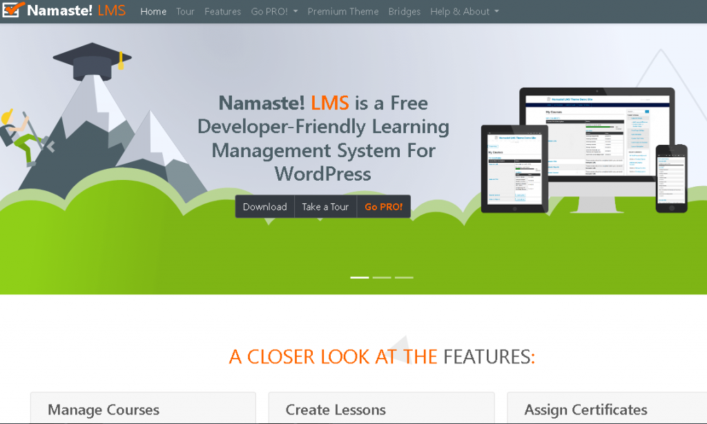 Namaste! LMS
