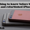 refurbished iPhones