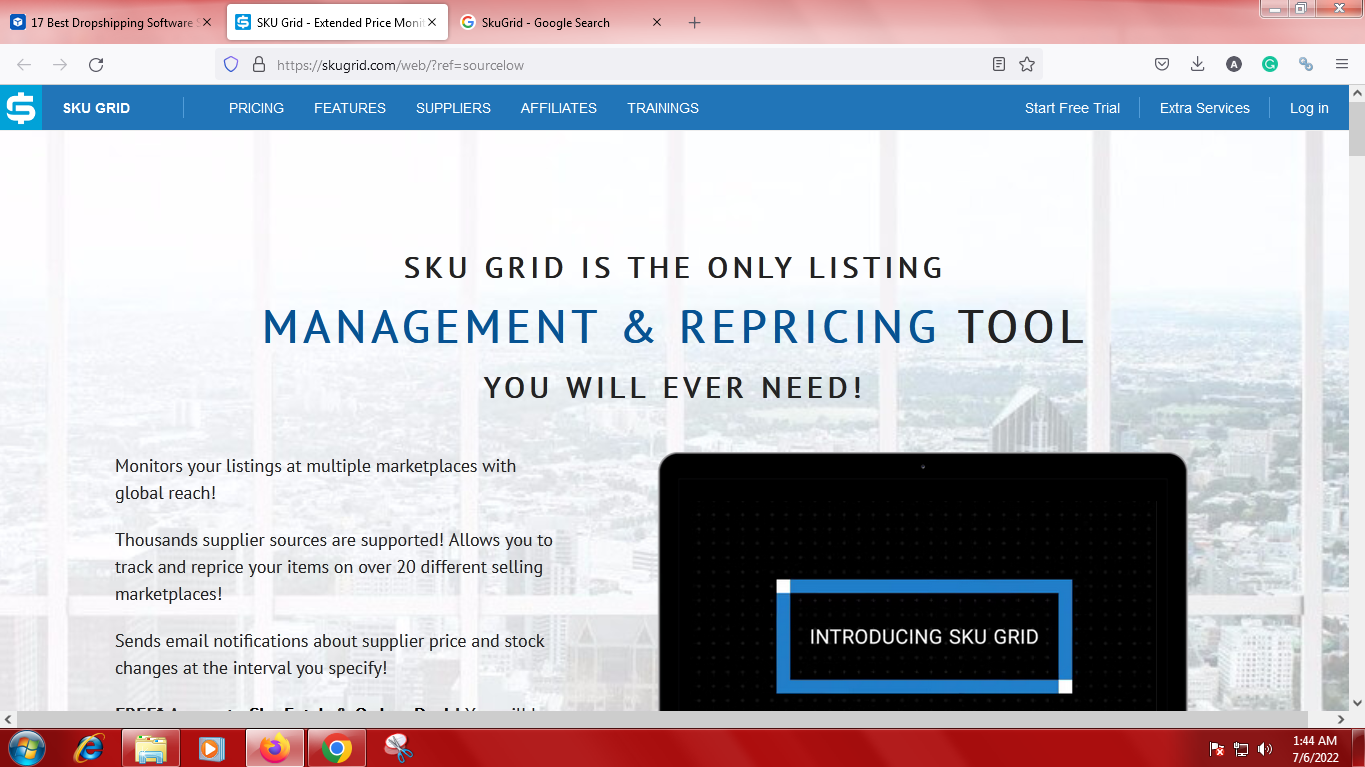 SkuGrid