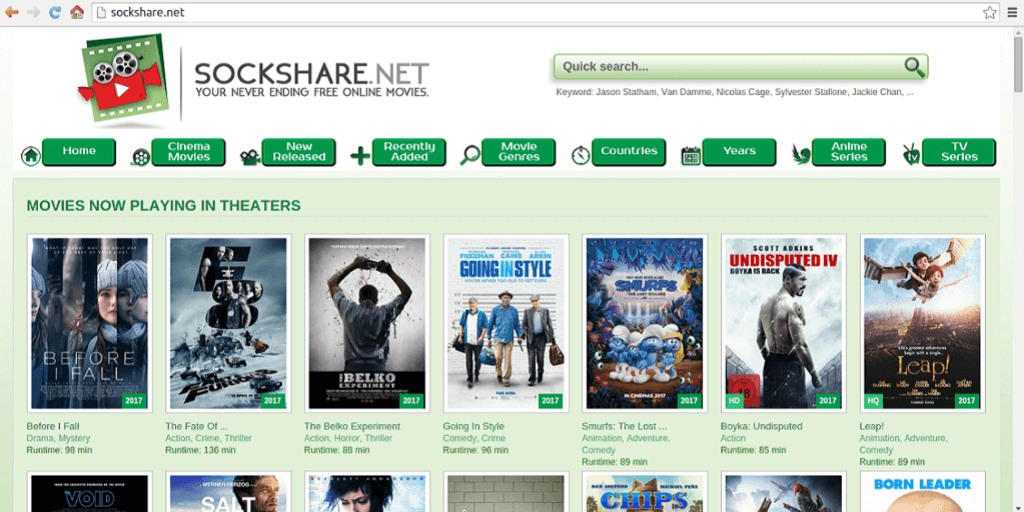 10 [100% Working] Sockshare Alternatives for Online Movie Streaming
