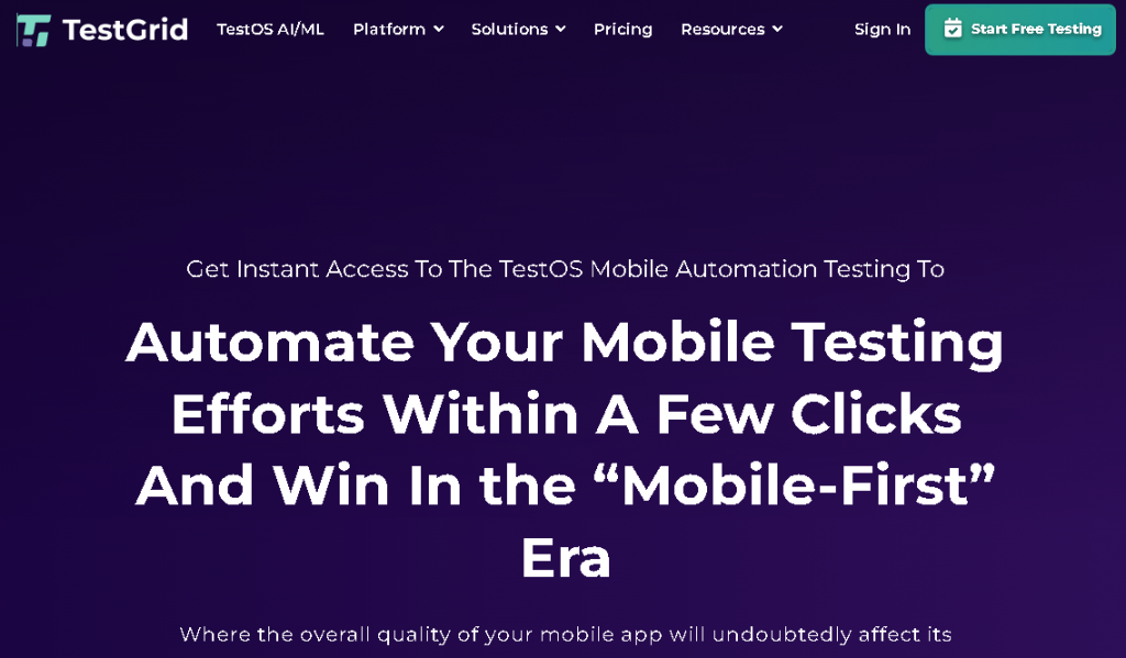 TestGrid